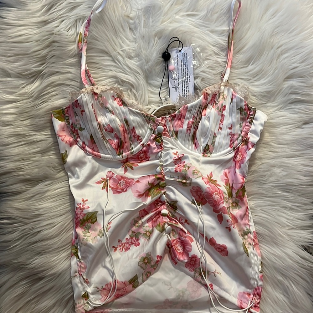 NWT For Love & Lemons Bustier